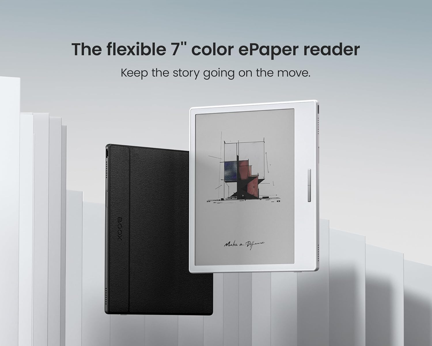 BOOX Tablet Go Color 7 ePaper E Ink Tablet 4G 64G Front Light